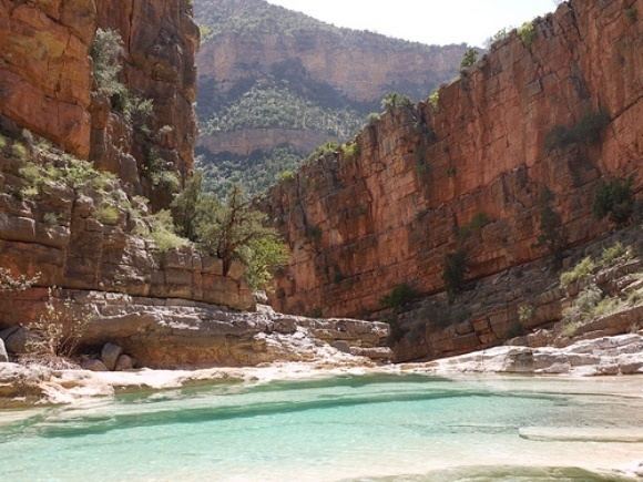 Paradise Valley, Morocco Paradise Valley blue pools and waterfalls in Morocco video