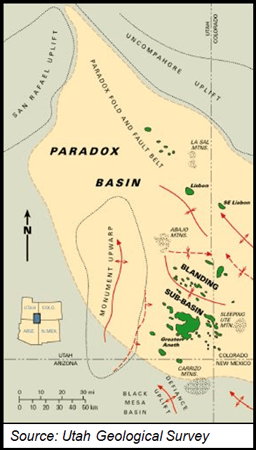 Paradox Basin Information on the Paradox Basin