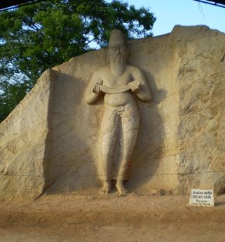 Parakramabahu I Location details Statue of King Parakramabahu I