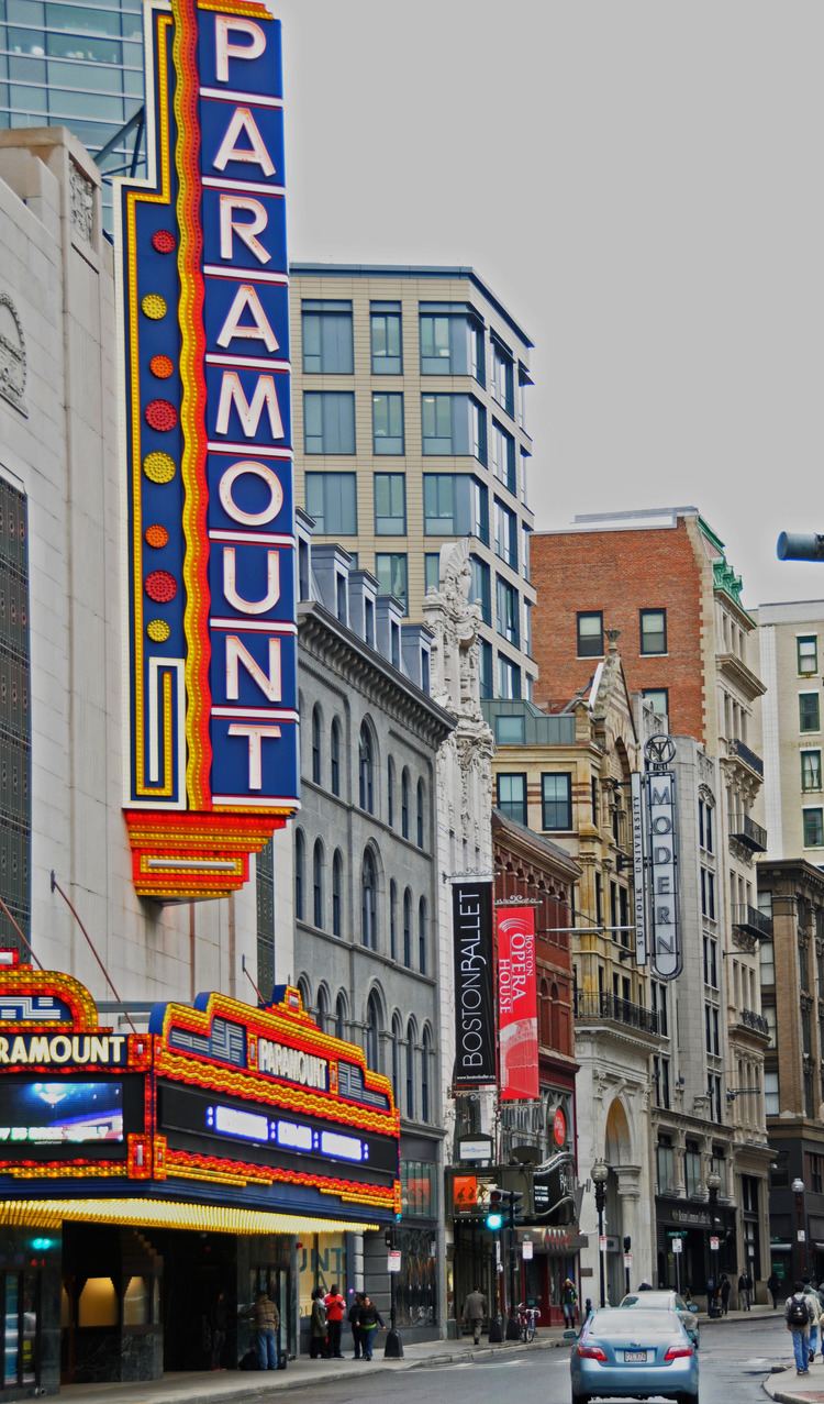 Paramount Theatre (Boston, Massachusetts) Boston MA 4 City Sights The Prosaic Traveller