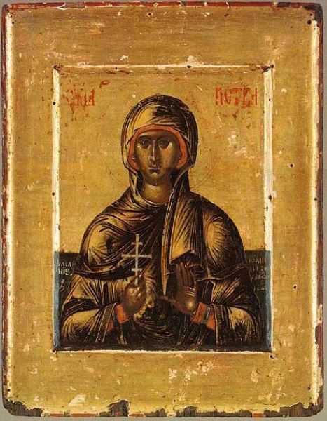 Parascheva of the Balkans Saint Petka of the Balkans you are glory and praise of Belgrade