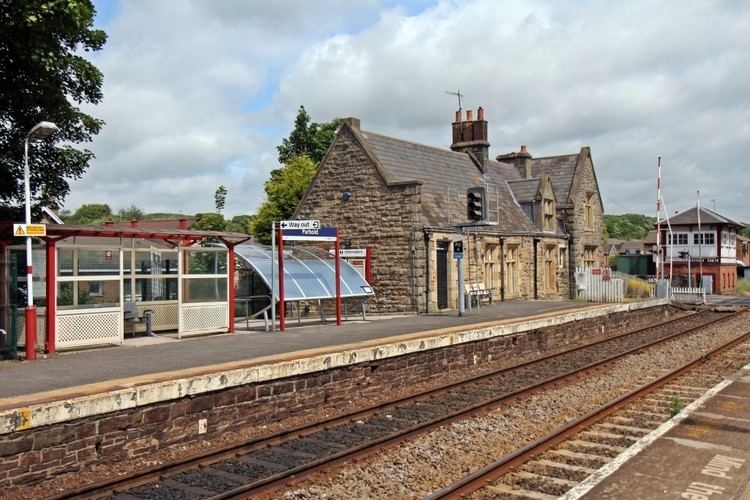 Parbold railway station