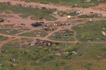 Pardoo Station Cyclone Rusty cleanup continues on Pardoo station ABC News