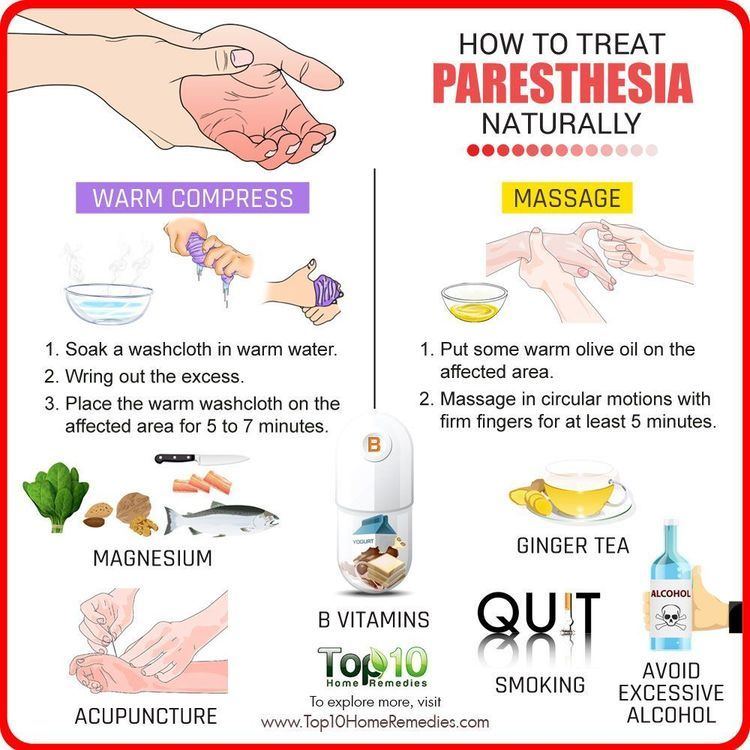 How to Treat Paresthesia Naturally | Remedies