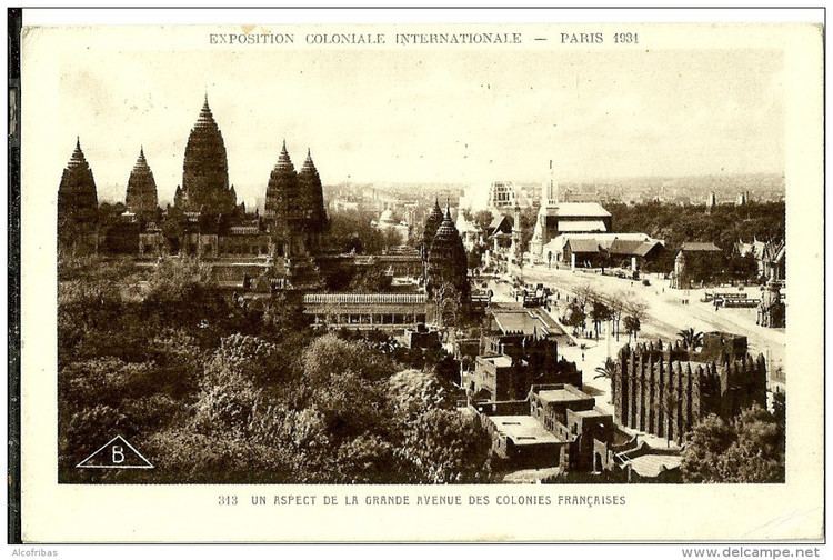 Paris Colonial Exposition Exhibitions 75 CPA Paris exposition coloniale 1931 pavillon porte