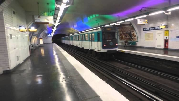 Paris Métro Line 11 Paris Metro 1959 train line 11 part 2 YouTube