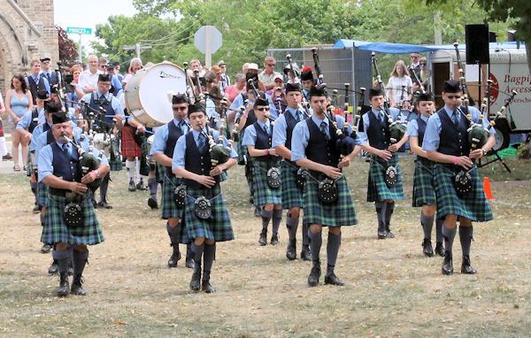 Paris Port Dover Pipe Band The Saugeen Times