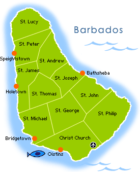 Parishes of Barbados Great Barbados Vacations Information Accommodations amp Attractions