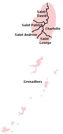 Parishes of Saint Vincent and the Grenadines