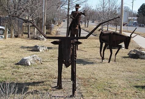 Park City, Kansas wwwkansastravelorg10chisholmtrailsculpture0JPG