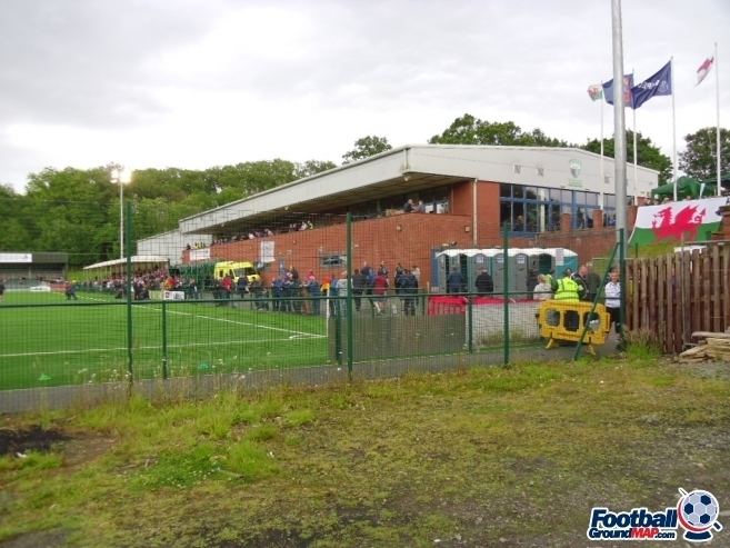 Park Hall (football ground) Park Hall home to The New Saints Oswestry Town Football Ground Map