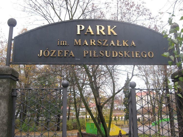 Park im. Marszałka Józefa Piłsudskiego, Września