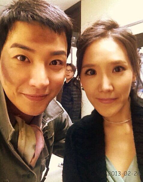 Park Inyoung 130226 Kelly Sunki Hong with Leeteuk and Park In Young 2P