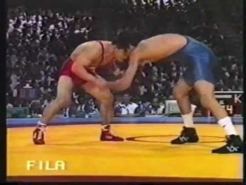 Park Jang-soon 1996 Olympic Games Wrestling FS 74kg FINALPark JangSoon KOR