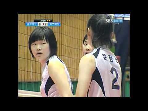 Park Jeong-ah (volleyball) Park JeongAh in Korean High School Volleyball Championship 12