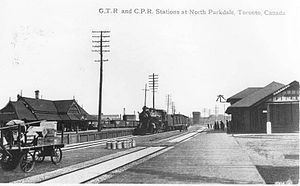 Parkdale railway station (Toronto) httpsuploadwikimediaorgwikipediacommonsthu