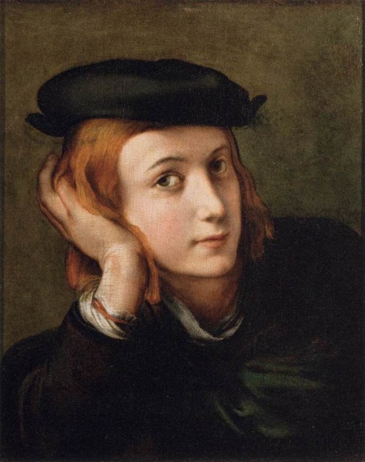 Parmigianino Portrait of a Young Man Parmigianino WikiArtorg