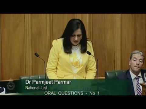 Parmjeet Parmar 101116 Question 1 Dr Parmjeet Parmar to the Minister of