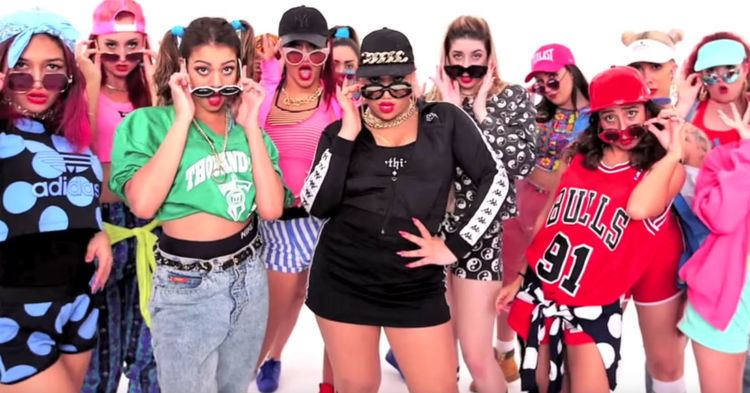 Parris Goebel Parris Goebel39s Polyswagg Style Wows in New Bieber Video