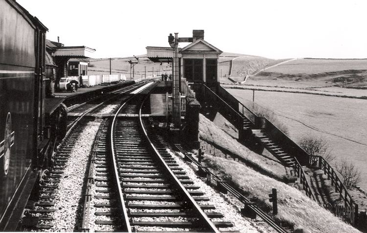 Parsley Hay 4 Ashbourne to Buxton. Hindlow Hurdlow Railway Station Photo