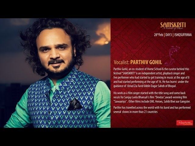 Parthiv Gohil Parthiv Gohil BookHire SINGER Online for Events StarClinch