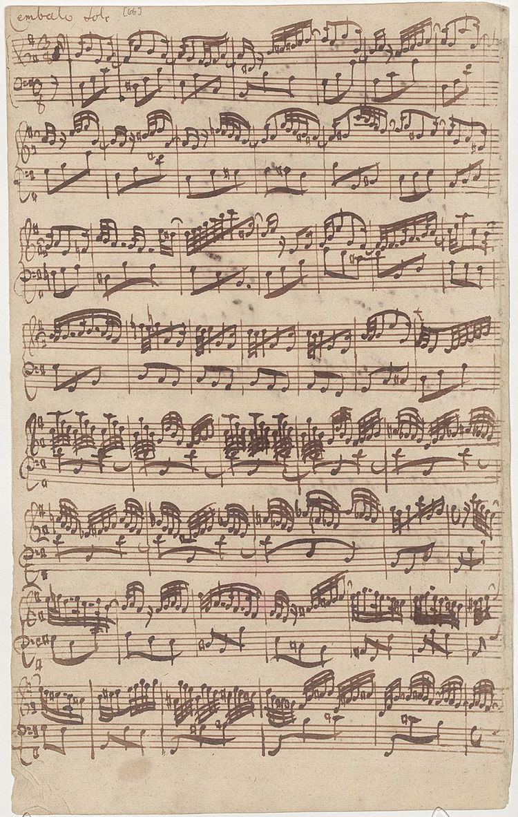 Partita for keyboard No. 6 (Bach)