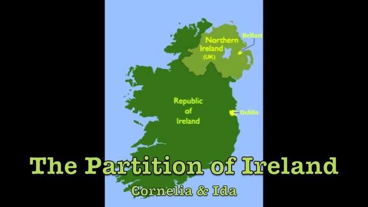 Partition of Ireland The Partition of Ireland YouTube