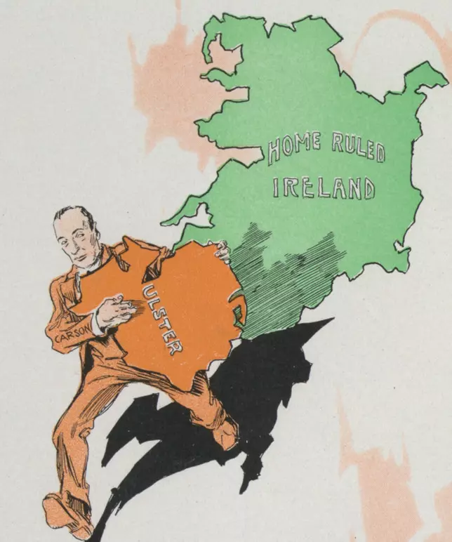 Partition of Ireland The partition of Ireland