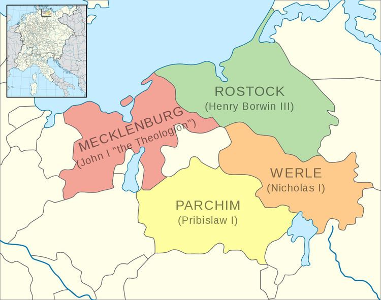 Partitions of Mecklenburg