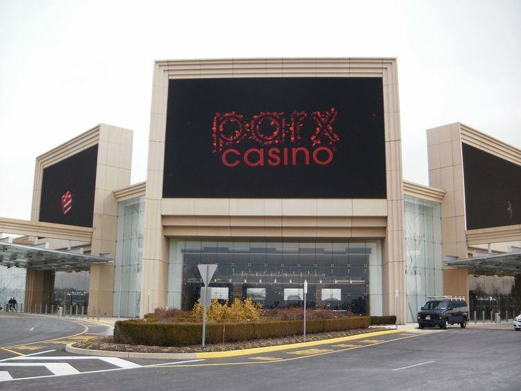 parx casino showing the fight