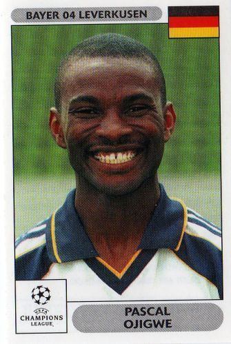 Pascal Ojigwe BAYER LEVERKUSEN Pascal Ojigwe 48 2000 2001 PANINI UEFA