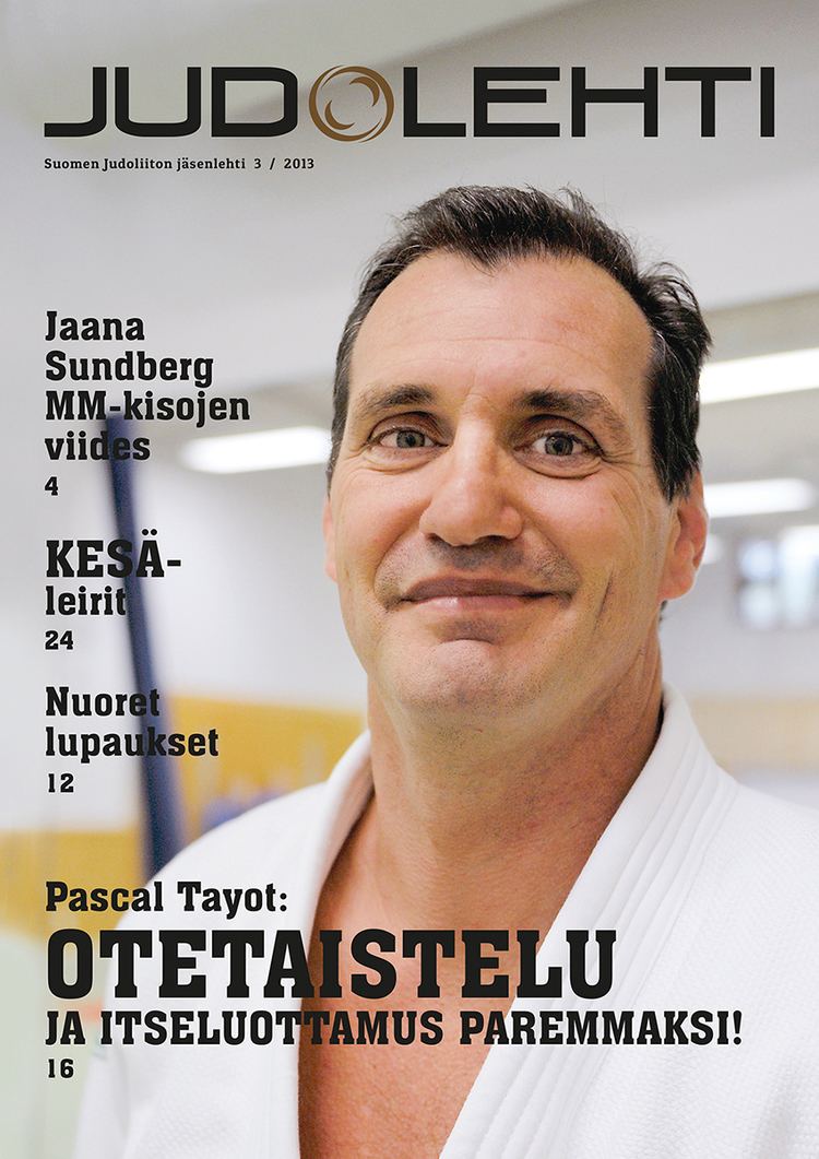 Pascal Tayot Suomen Judoliitto Judolehti 32013