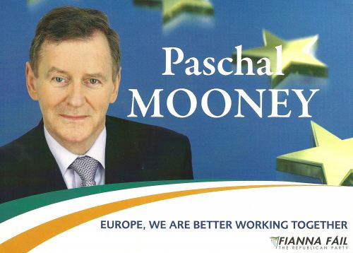 Paschal Mooney Paschal Mooney Fianna Fail 2009 Euro Elections Irish Election