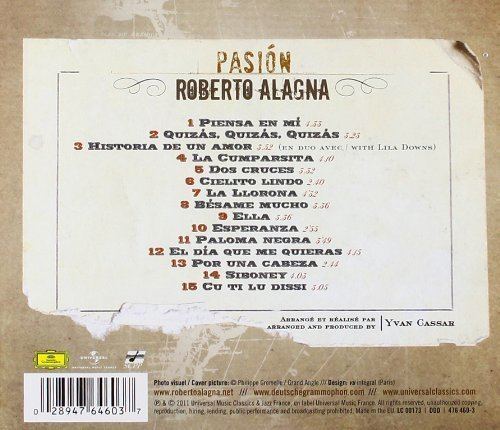 Pasión (Roberto Alagna album) httpsimagesnasslimagesamazoncomimagesI5
