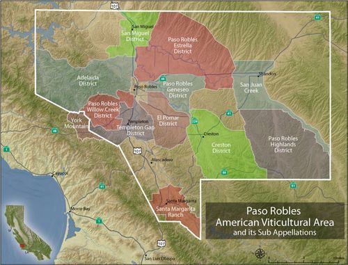 Paso Robles AVA Tablas Creek Vineyard Blog What39s next for the new Paso Robles AVAs