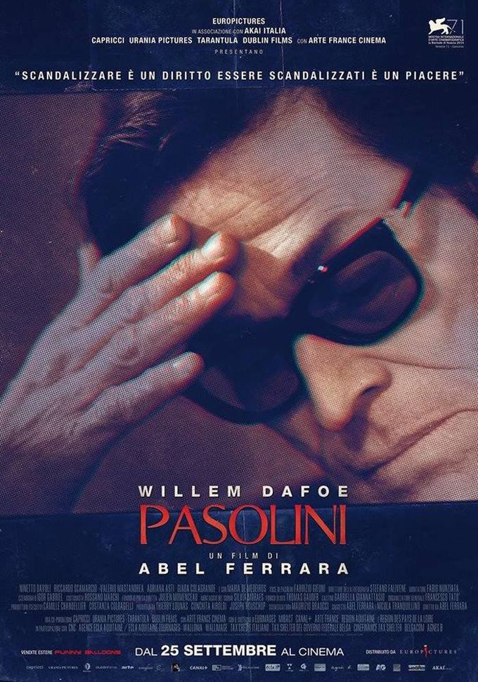 Pasolini (film) Watch First Trailer For Abel Ferraras Pasolini Starring Willem