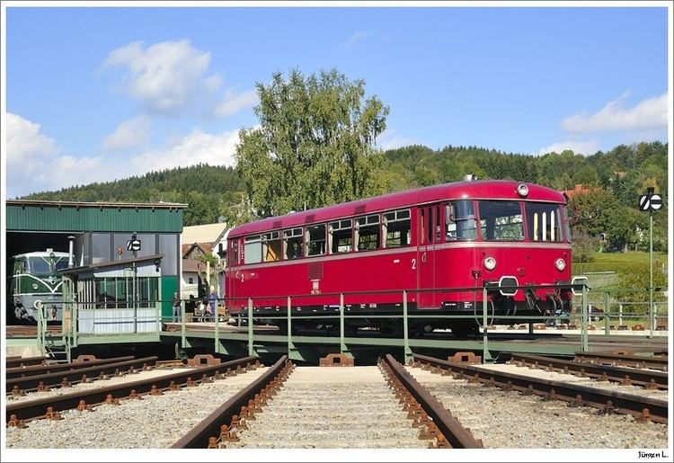Passauer Eisenbahnfreunde DBSchienenbus VT798 der Passauer Eisenbahnfreunde auf der GEG