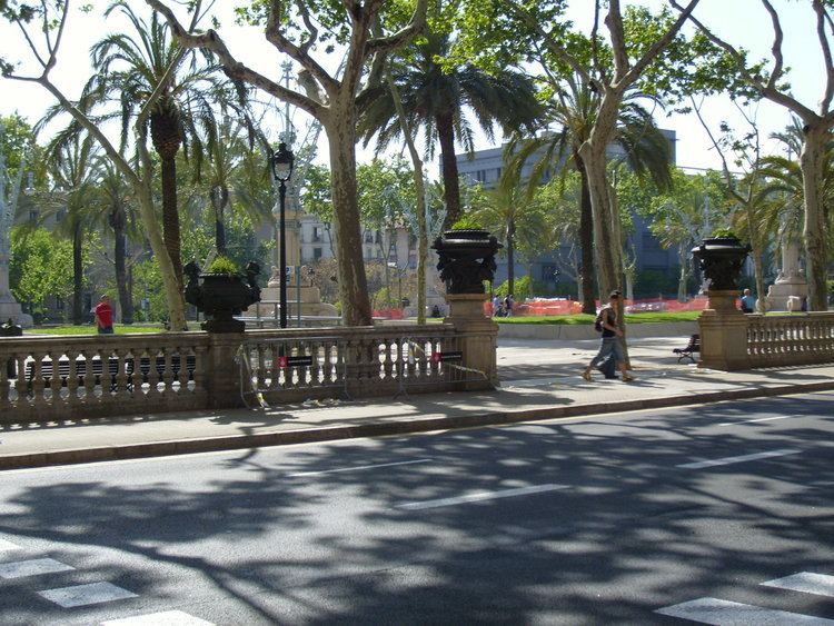Passeig de Lluís Companys, Barcelona uploadwikimediaorgwikipediacommonsfffPassei