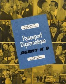 Passeport diplomatique agent K 8 movie poster