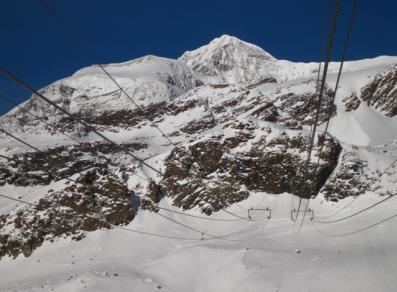 Passo dei Salati Funifor Passo dei Salati Punta Indren Aosta Valley