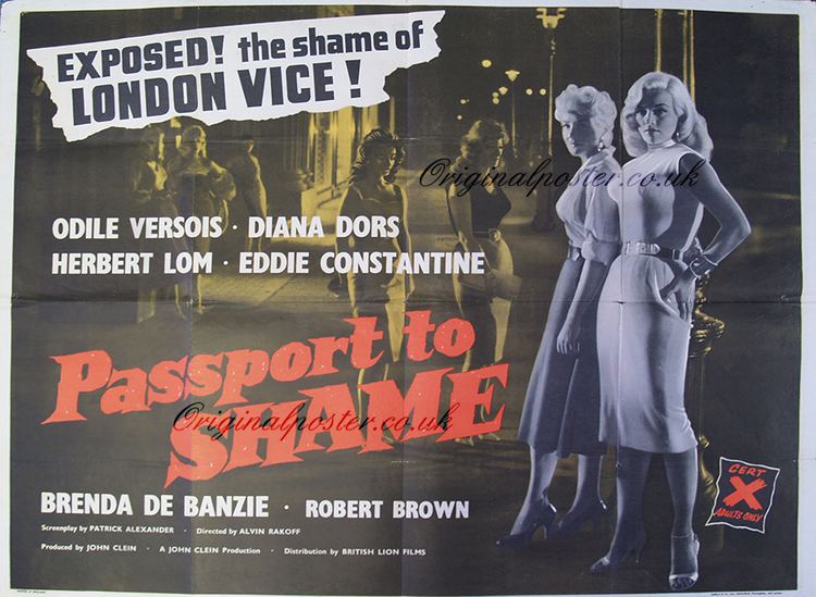 Passport to Shame Passport to Shame Original Vintage Film Poster Original Poster