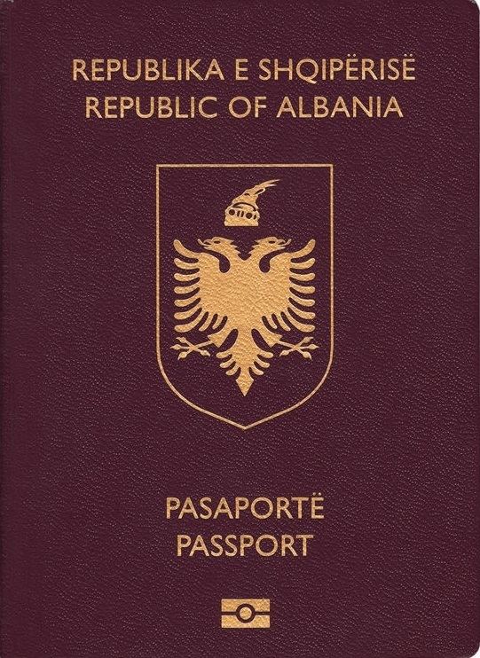 Passports issued by the European Union candidate states