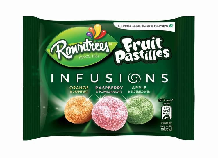 Pastille Rowntree39s Fruit Pastilles unveils Infusions