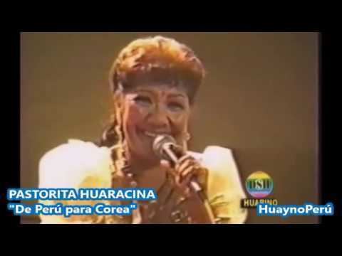 Pastorita Huaracina Pastorita Huaracina canta en idioma Coreano YouTube