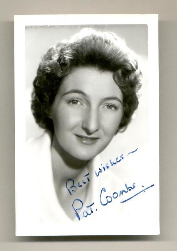 Pat Coombs Clickautographs autographs Pat Coombs