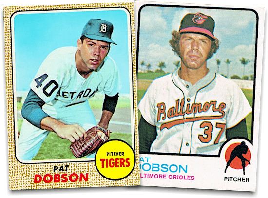Pat Dobson Former Tiger pitcher Dobson was a free spirit