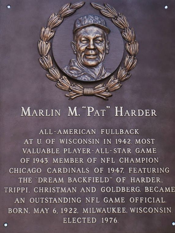 Pat Harder Wisconsin Athletic Hall of FamePat Harder