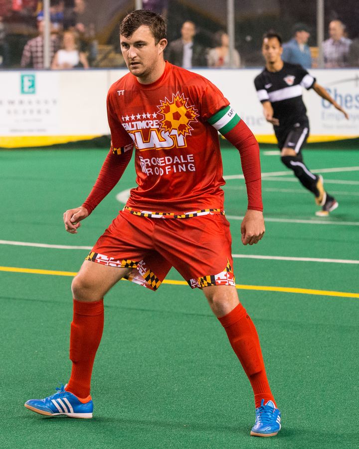 Pat Healey Baltimore Blast Defender Pat Healey in Action March 17 2016 Photo