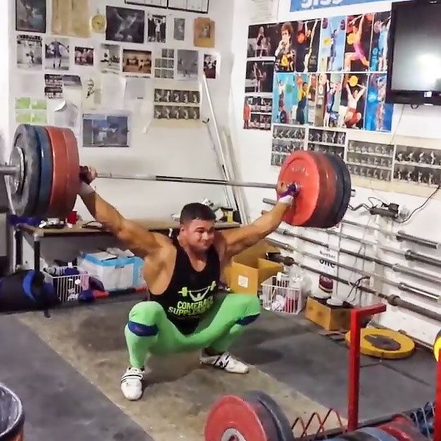 Pat Mendes Pat Mendes 190kg Snatch at 105kg All Things Gym