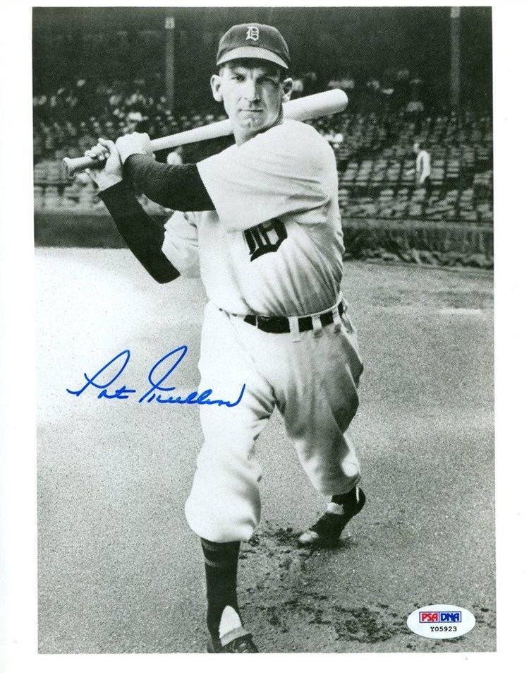 Pat Mullin Baseball Pat Mullin Images PSA AutographFacts